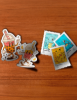 Custom die cut vinyl sticker with vibrant full-color printing and durable finish.